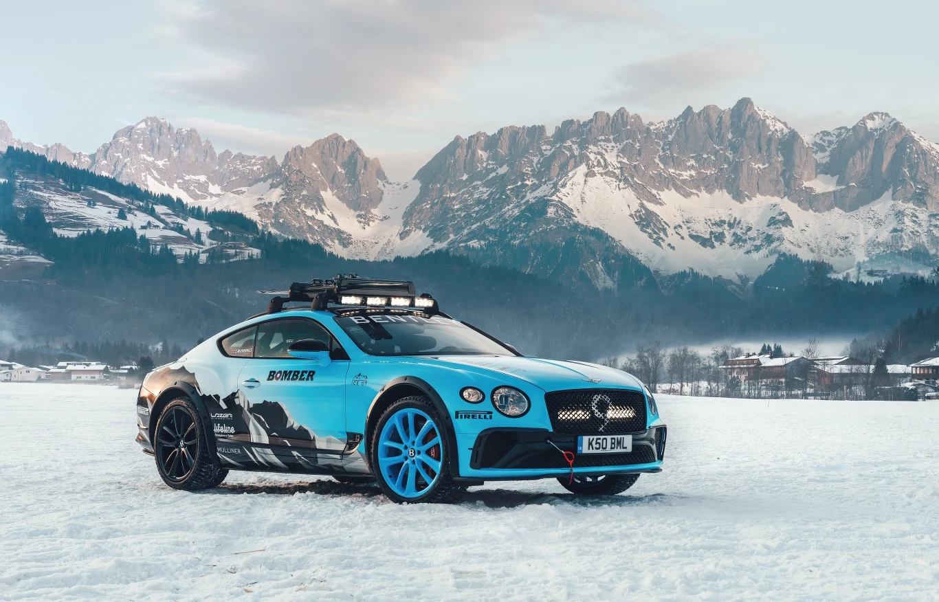 Bentley Continental GT GP Ice Race