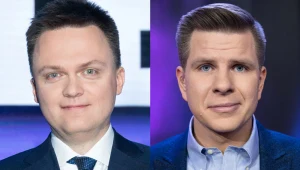 Czy Filip Chajzer (P) to godny następca Szymona Hołowni (L)? 