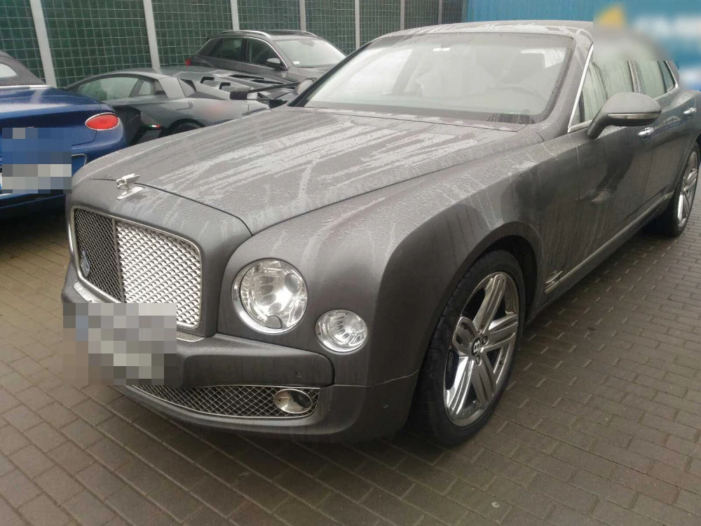 Odzyskany Bentley Mulsanne