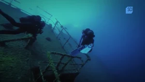 Fragment materiału promującego serię "Sekrety wraków", udostępniony przez "Newsweeka"/screen