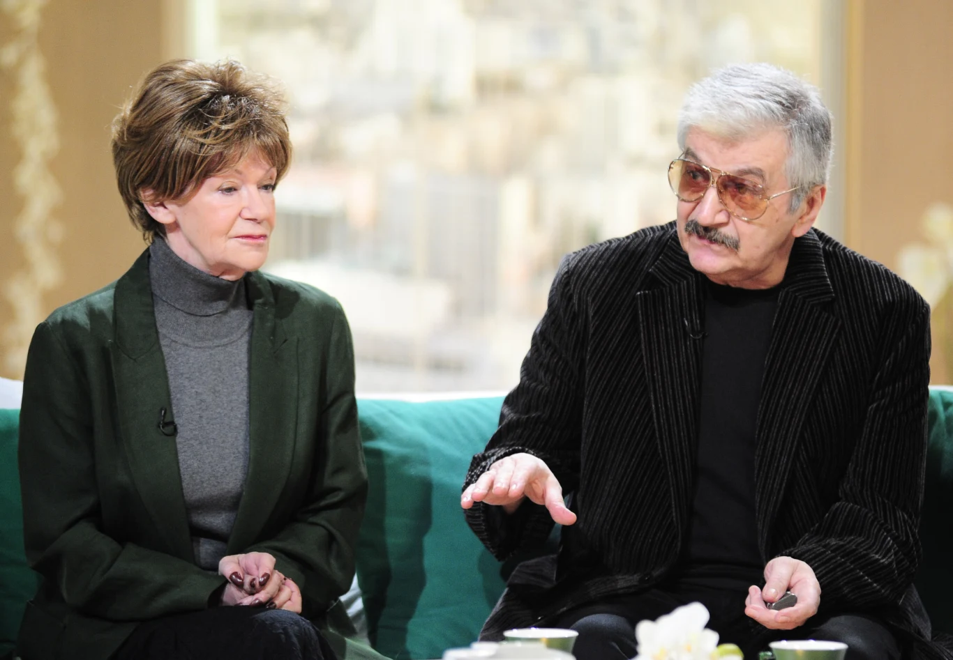 Maria Czubaszek i Wojciech Karolak 