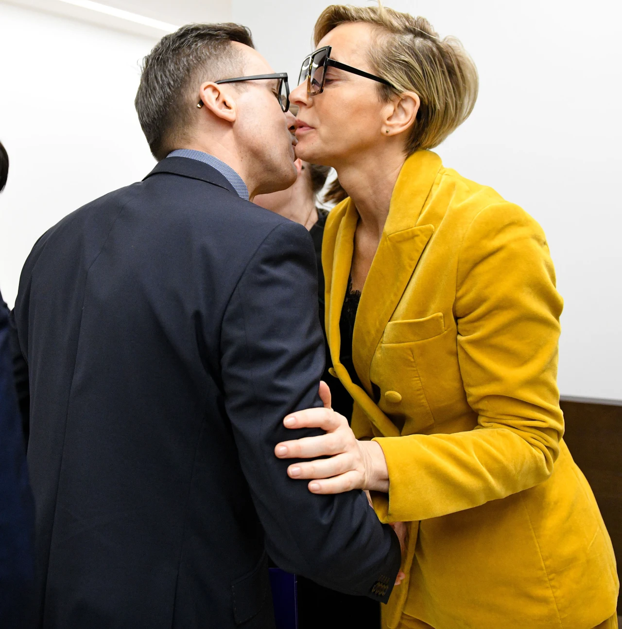 Paulina Smaszcz-Kurzajewska i Maciej Kurzajewski w sądzie