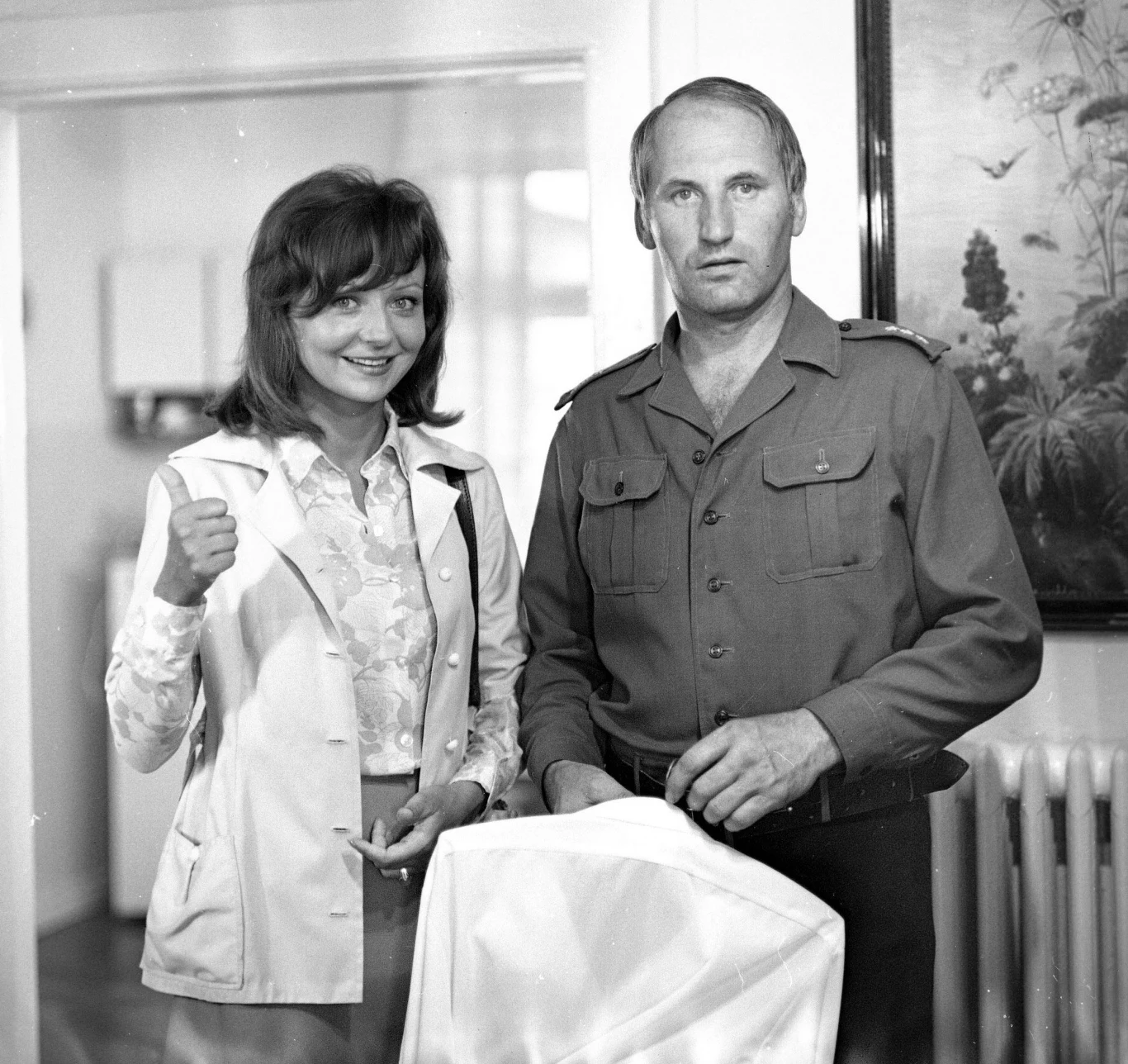 Czesław Jaroszyński w serialu "Szaleństwa Majki Skowron" Czesław Jaroszyński w serialu "Szaleństwa Majki Skowron"