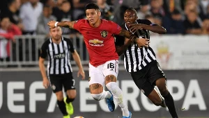 Marcos Rojo (na pierwszym planie)