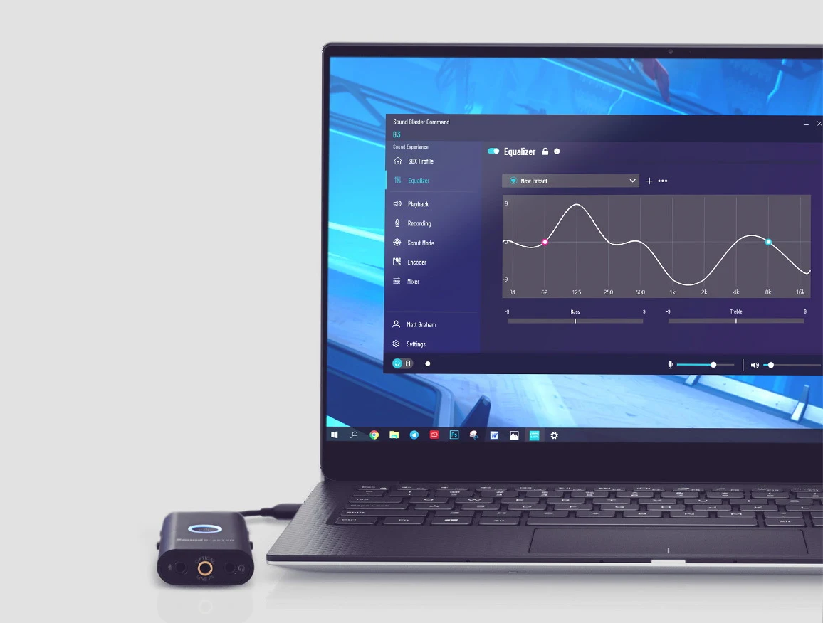 Sound Blaster Command w wersji na komputery Sound Blaster Command w wersji na komputery