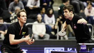 Jakub Dyjas (z prawej) i Cedric Nuytinck