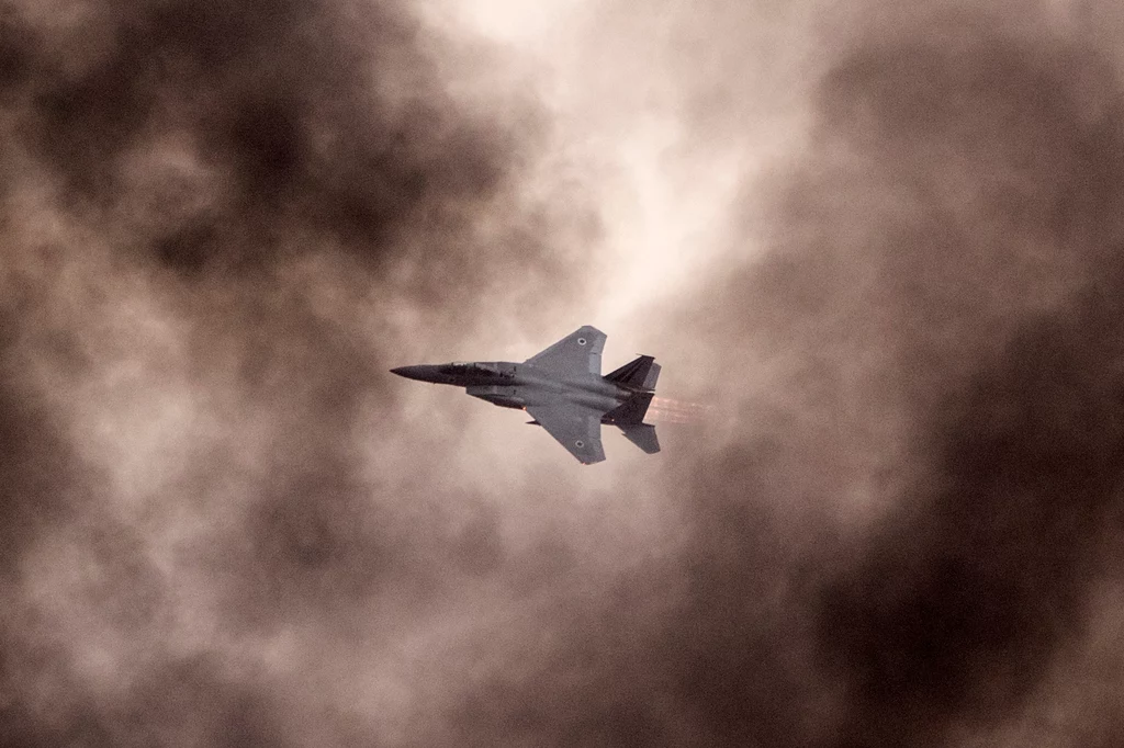 Izraelski F-15; zdj. ilustracyjne Izraelski F-15; zdj. ilustracyjne