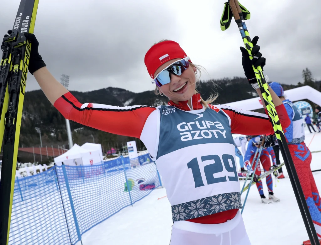 Zawodniczka SS Prządki Ski Izabela Marcisz Zawodniczka SS Prządki Ski Izabela Marcisz