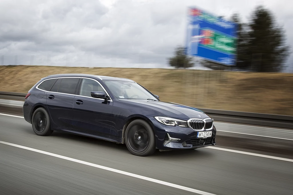 Niemiecka policja stawia głównie na samochody marki BMW. BMW 3 Touring