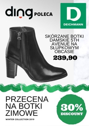 Przecena na botki zimowe w Deichmann!