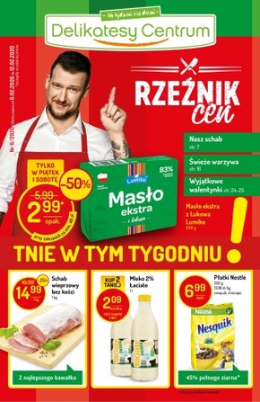 Rzeźnik tnie ceny w Delikatesach Centrum!
