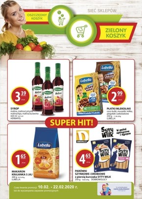 Promocje w sklepach Zielony Koszyk!