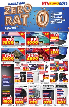 Karnawałowe promocje w RTV EURO AGD