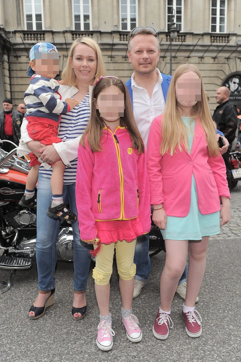 Piotr Szwedes z rodziną Piotr Szwedes z rodziną