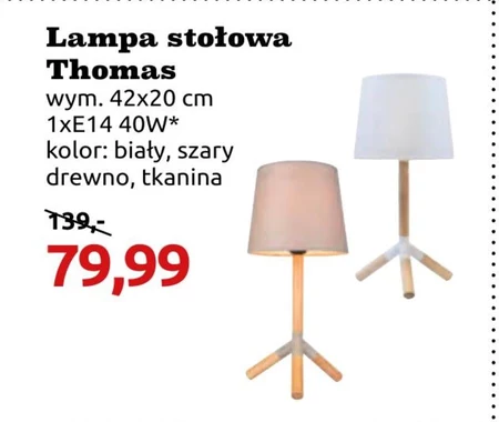 Lampka stołowa Thomas