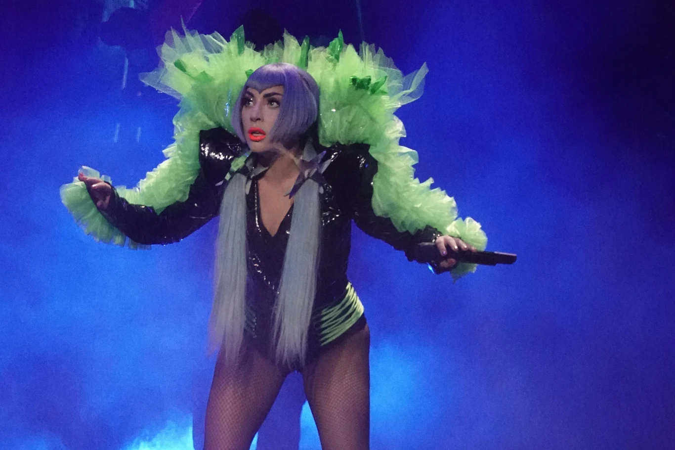 Lady Gaga na koncercie w Miami