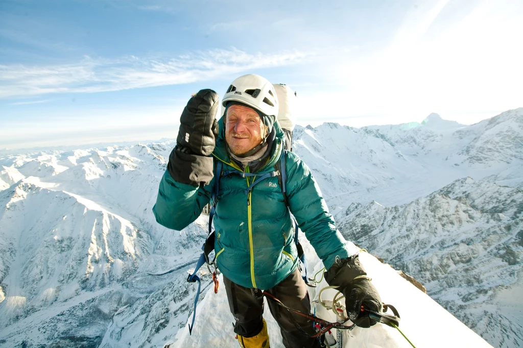 Tomasz Mackiewicz na Nanga Parbat w 2014 r.