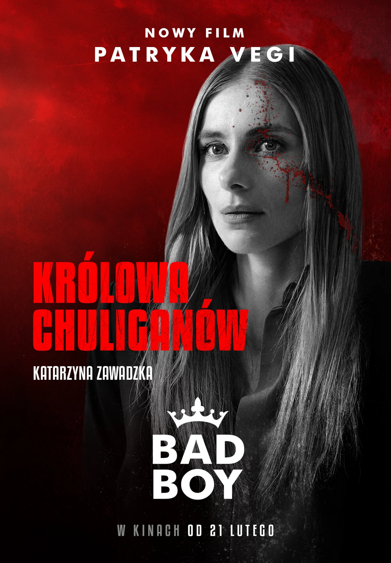Katarzyna Zawadzka jako Ola
Policyjna wtyka, prawniczka bawiąca się uczuciami dwóch braci, przebiegła pani prezes i królowa chuliganów… Ta dziewczyna ma wiele twarzy. Wplątana w intrygę policji szybko sama zaczyna dyktować zasady gry. Czy będzie w stanie oprzeć się urokowi "Bad boya"? Może pod maską bezwzględnej femme fatale skrywa się wrażliwa kobieta, która jest w stanie zrobić wszystko dla miłości?
