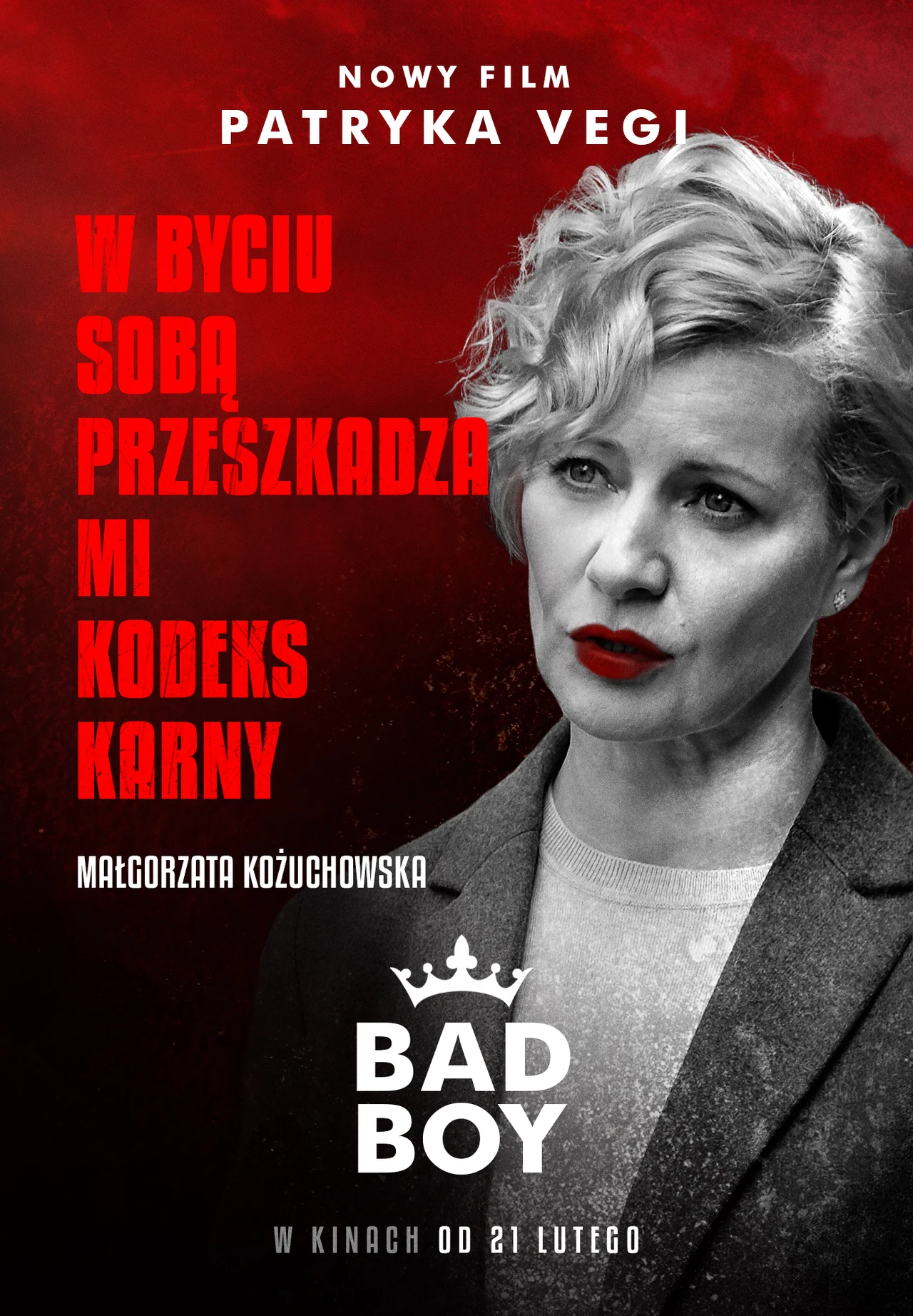 Małgorzata Kożuchowska jako prokuratorka
Bezwzględnie porusza się na granicy prawa, by zdobyć to, czego chce. Nie przebiera w środkach, nie bierze jeńców. Czy uknuta przez nią intryga wystarczy, by zrealizować prywatną zemstę?