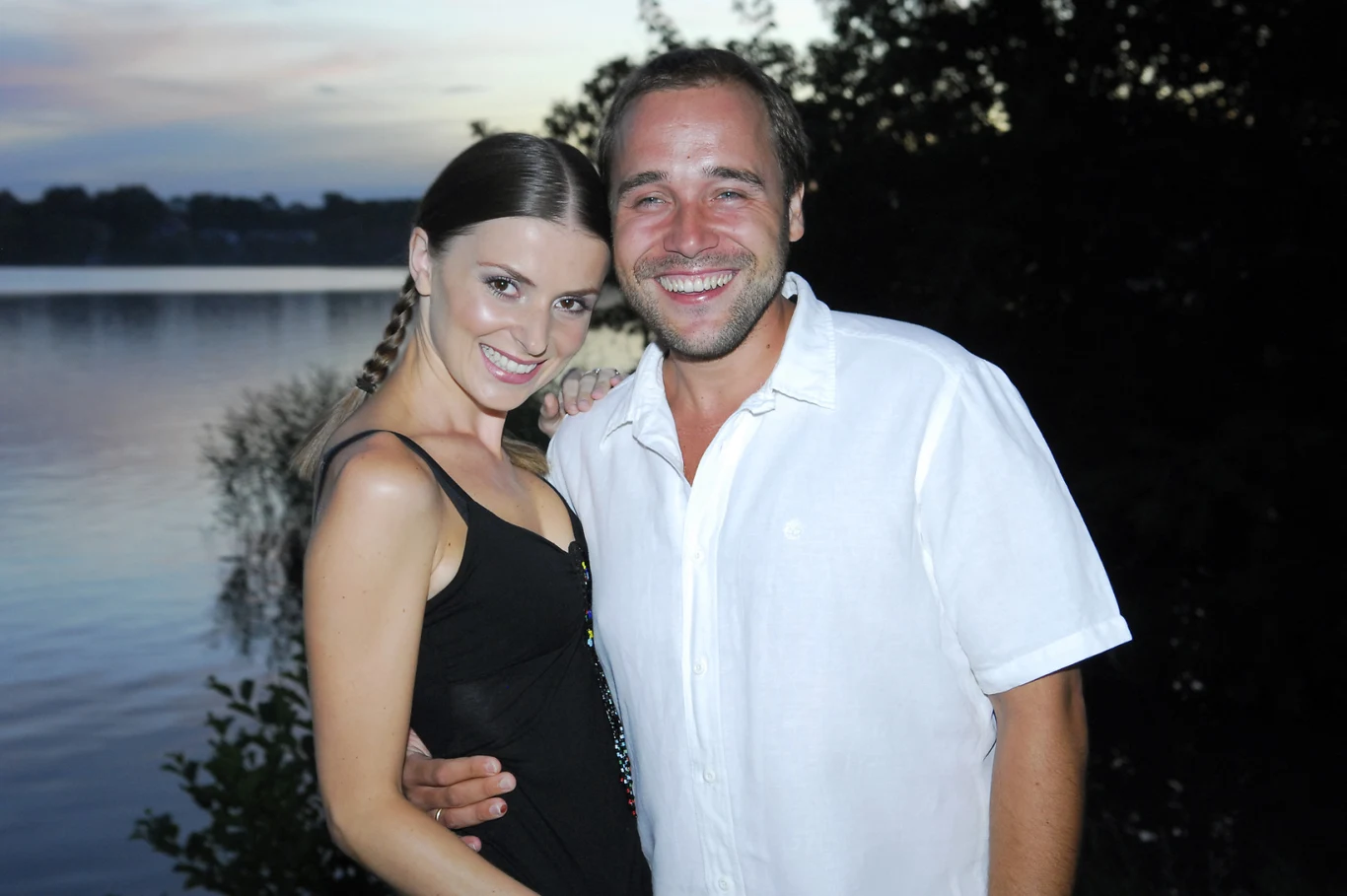 Halina Mlynkova i Łukasz Nowicki, 2006 rok Halina Mlynkova i Łukasz Nowicki, 2006 rok