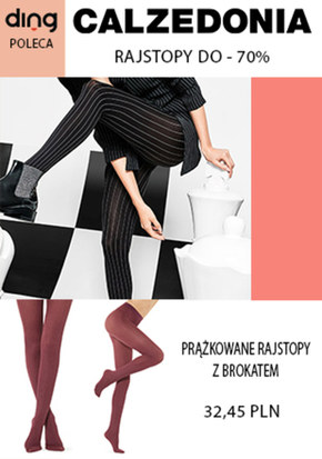 Rajstopy w Calzedonia 70% taniej!