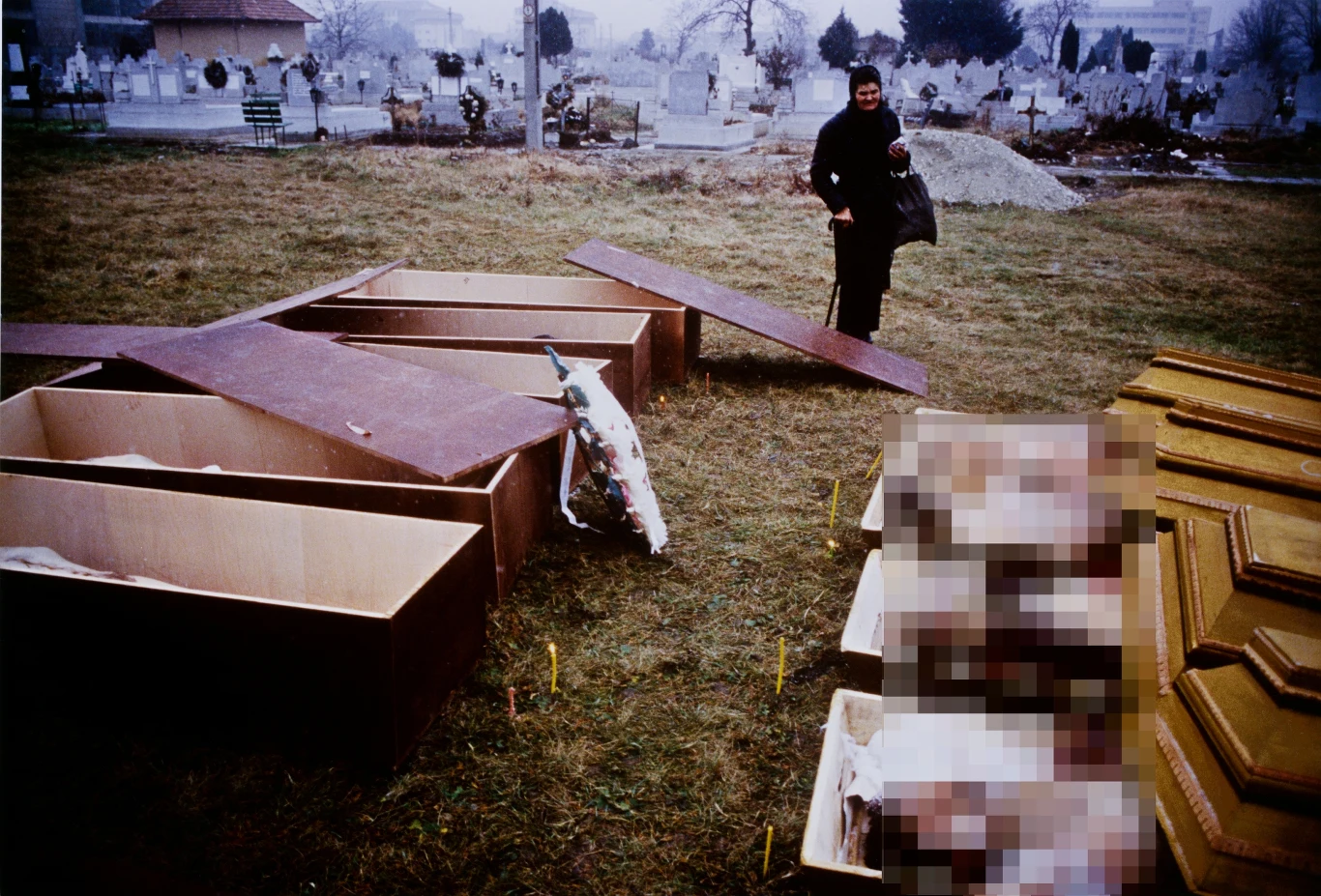 Wykopano setki trumien tylko po to, żeby przekonać się, że są w nich rozłozone ciała zmarłych dawno temu mieszkańców miasta