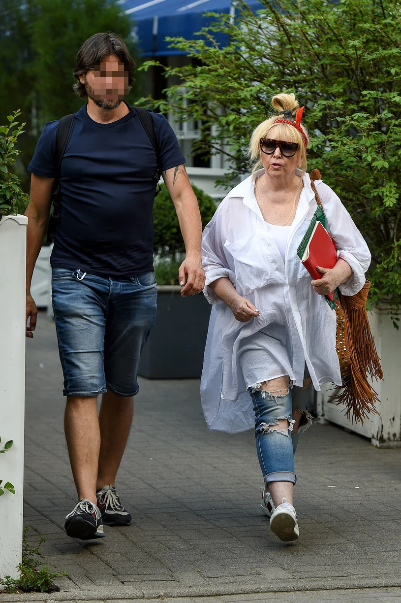 Maryla Rodowicz z synem Janem Maryla Rodowicz z synem Janem