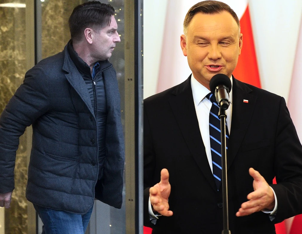 Tomasz Lis i Andrzej Duda