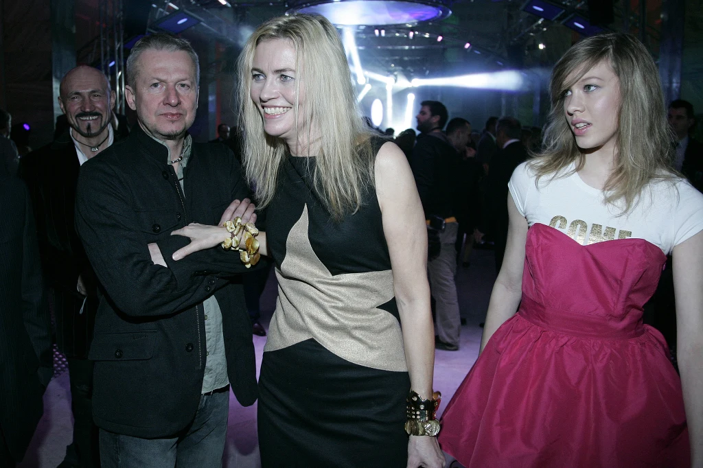 Bogusław Linda, Lidia Popiel i ich córka Ola