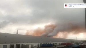 Zdjęcie udostępniono na Facebooku Zagłębiowskiego Alarmu Smogowego