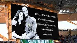 Podczas wydarzeń sportowych na całym świecie oddawano hołd zmarłemu Bryantowi