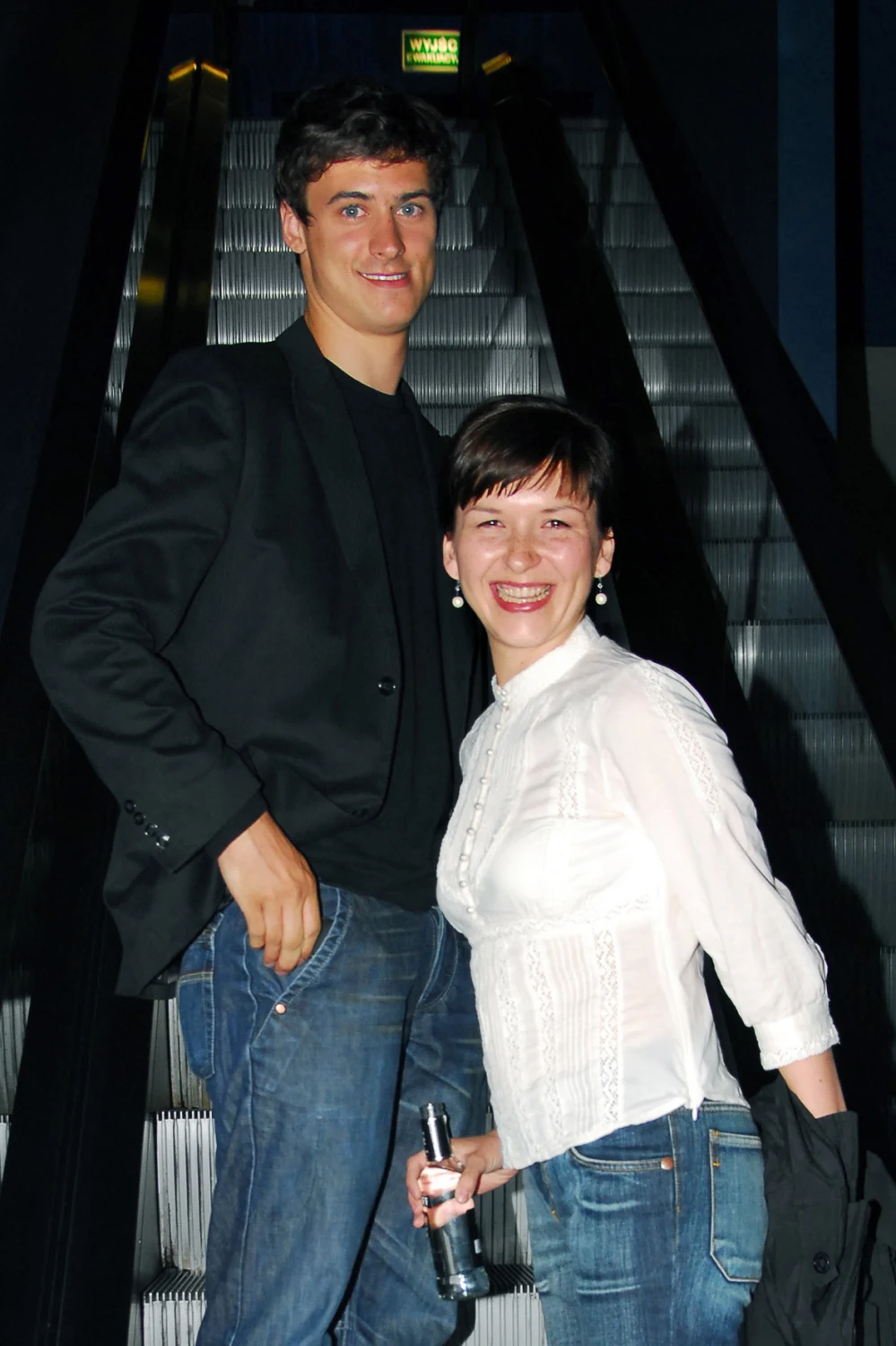 Mateusz Damięcki i Kasia Łaska w 2006 roku Mateusz Damięcki i Kasia Łaska w 2006 roku