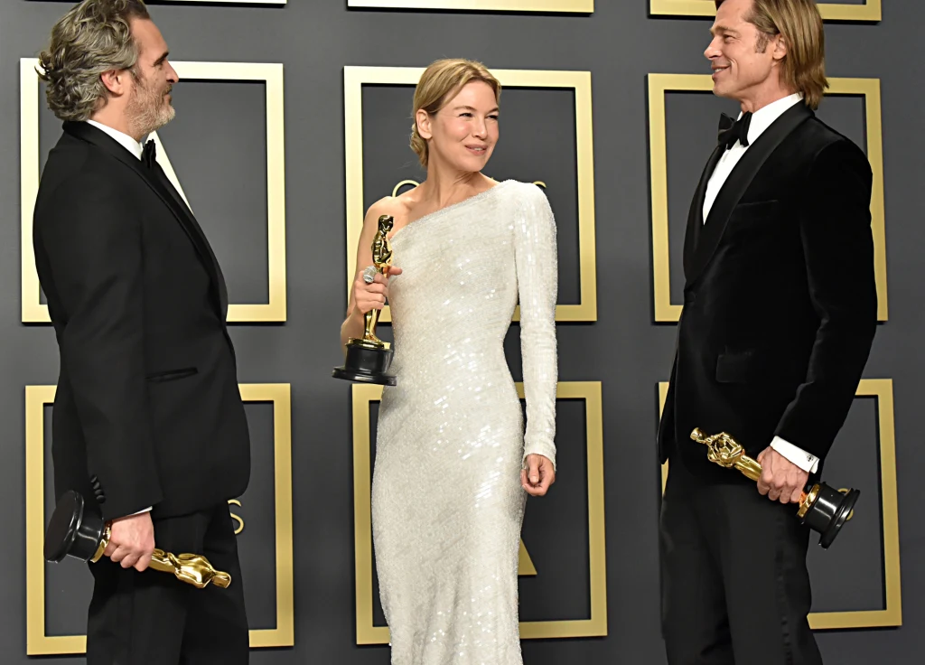 Joaquin Phoenix, Renée Zellweger i Brad Pittt
