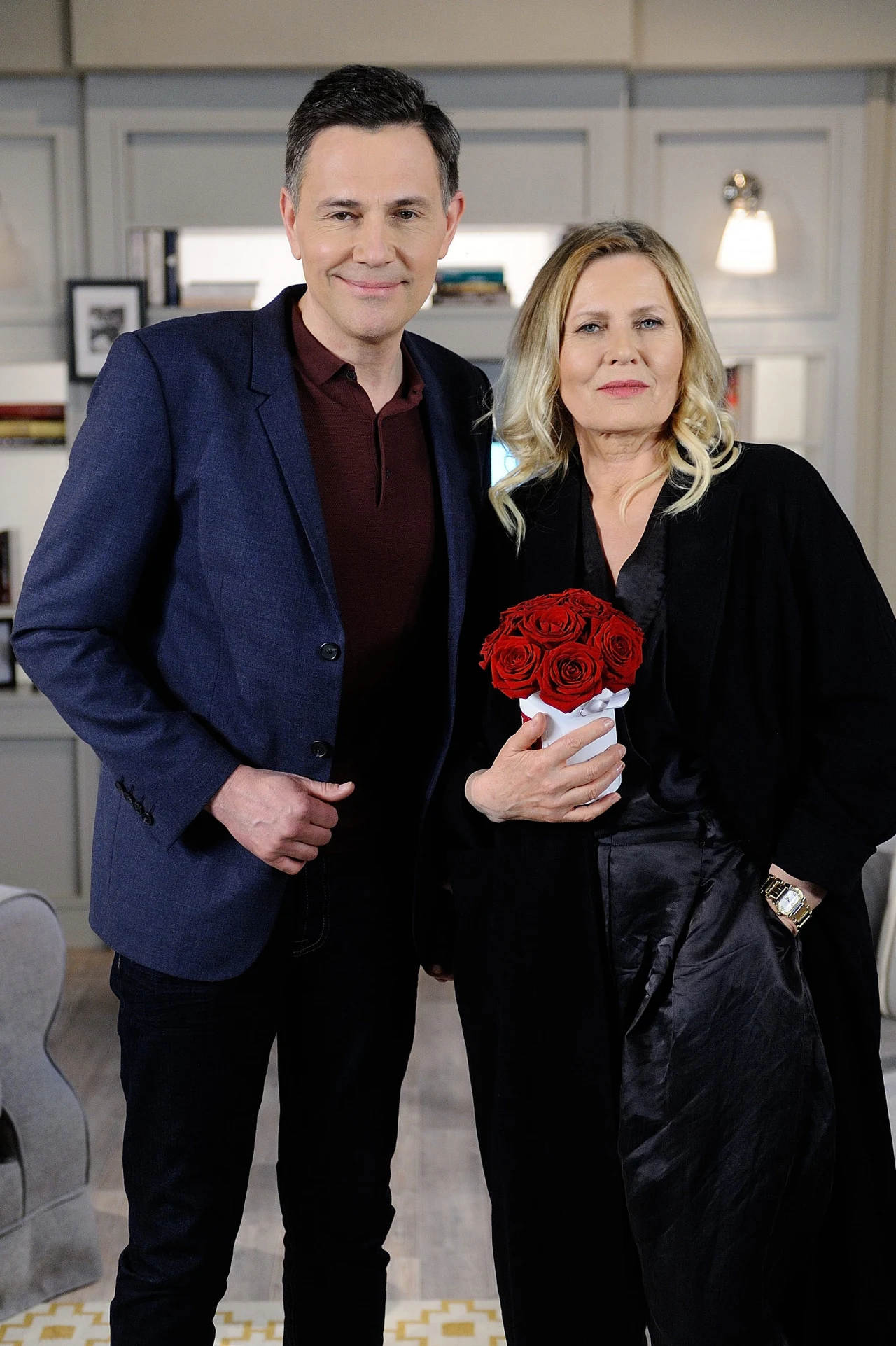 Krzysztof Ibisz i Grażyna Szapołowska Krzysztof Ibisz i Grażyna Szapołowska