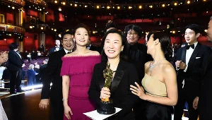 Niezwykle szczęśliwi twórcy filmu "Parasite"