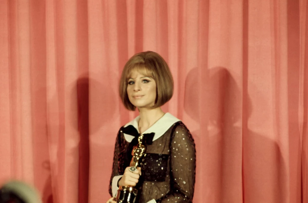 Barbra Streisand z Oscarem w 1969 roku