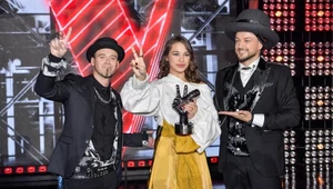 Alicja Szemplińska w "Szansie na sukces. Eurowizja 2020" pojawiła się w studiu z Baronem (z prawej)