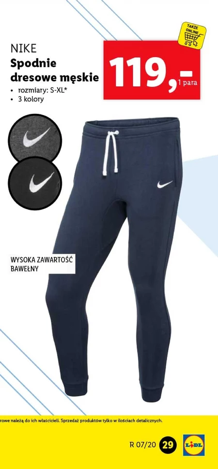 Spodnie męskie Nike