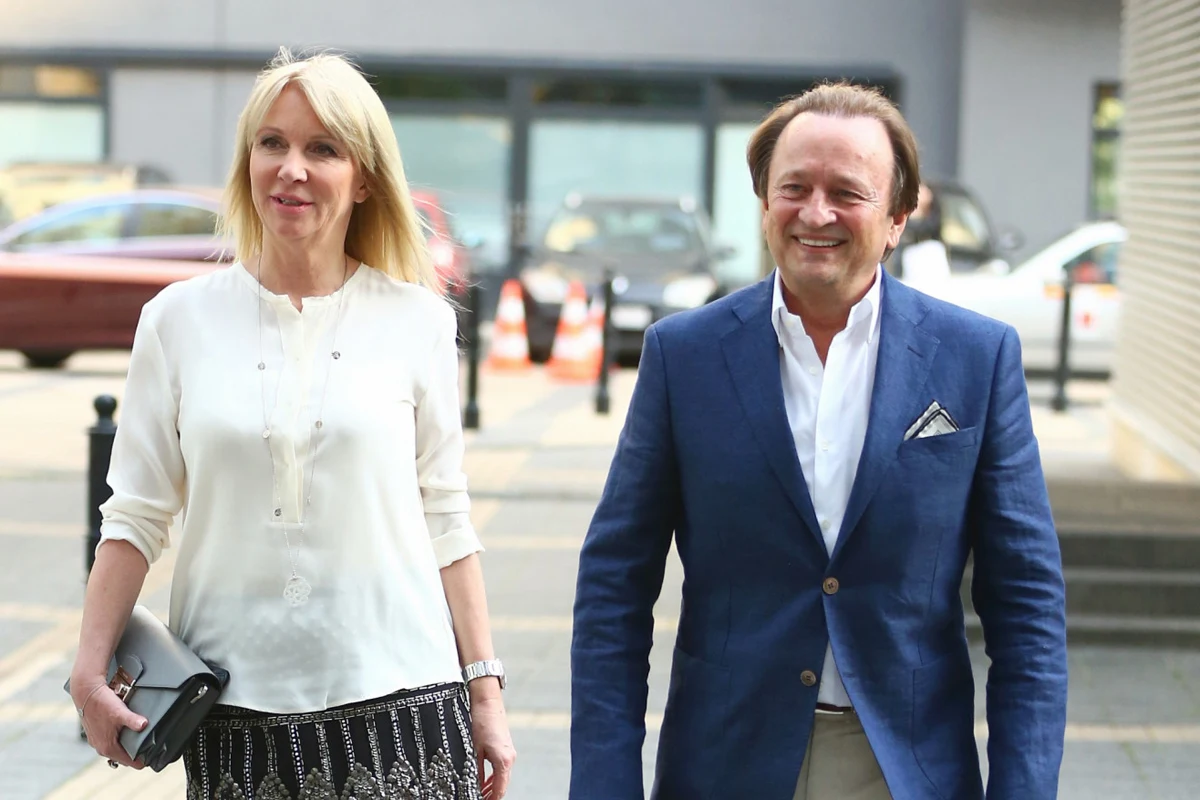 Mariola Bojarska-Ferenc z mężem Ryszardem Mariola Bojarska-Ferenc z mężem Ryszardem