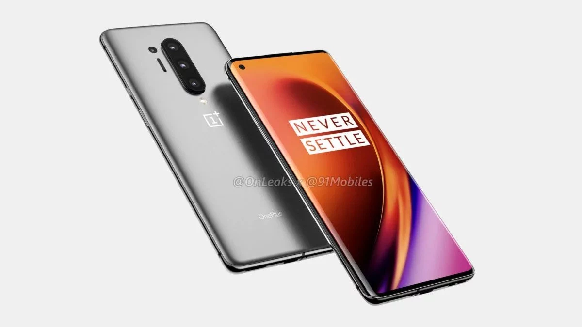 OnePlus 8 - render OnePlus 8 - render