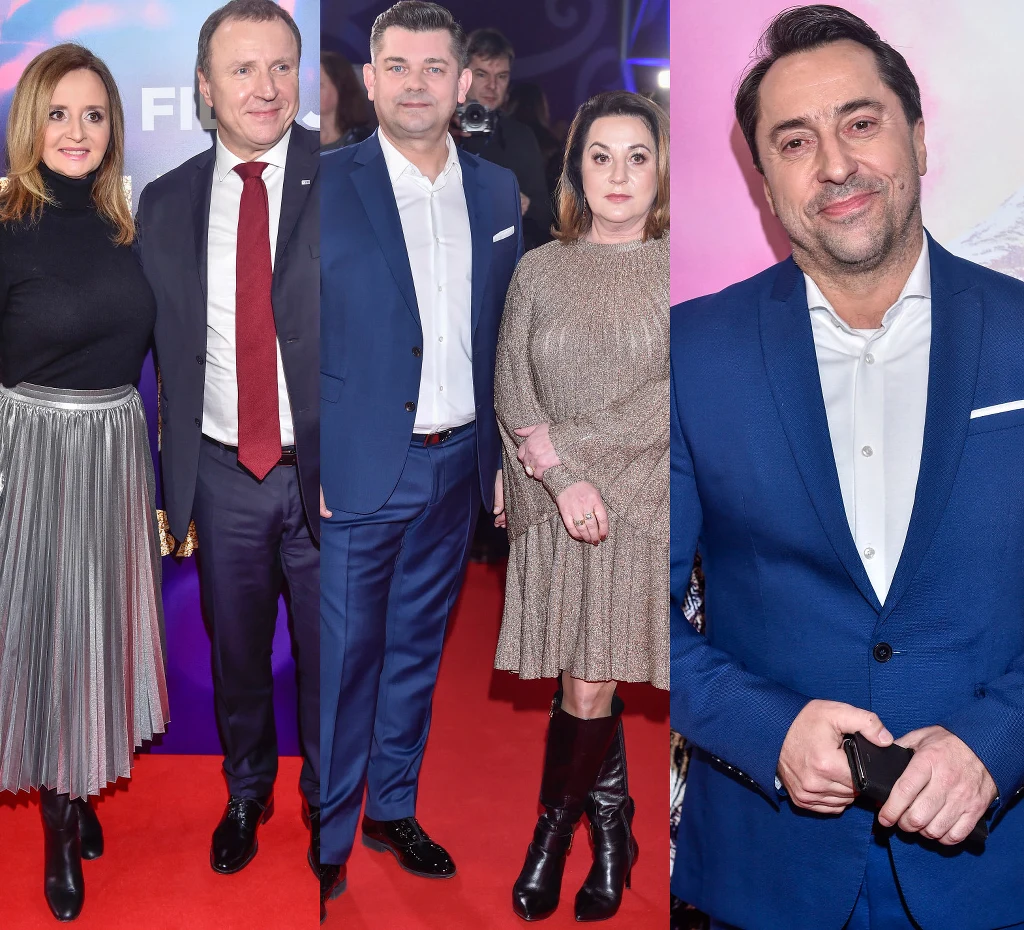 Jacek Kurski z żoną, Zenek Martyniuk z żoną, Marcin Miller Jacek Kurski z żoną, Zenek Martyniuk z żoną, Marcin Miller