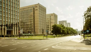 Biurowce w Krakowie przy al. Armii Krajowej