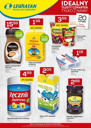 Idealny Tłusty Czwartek z Lewiatanem