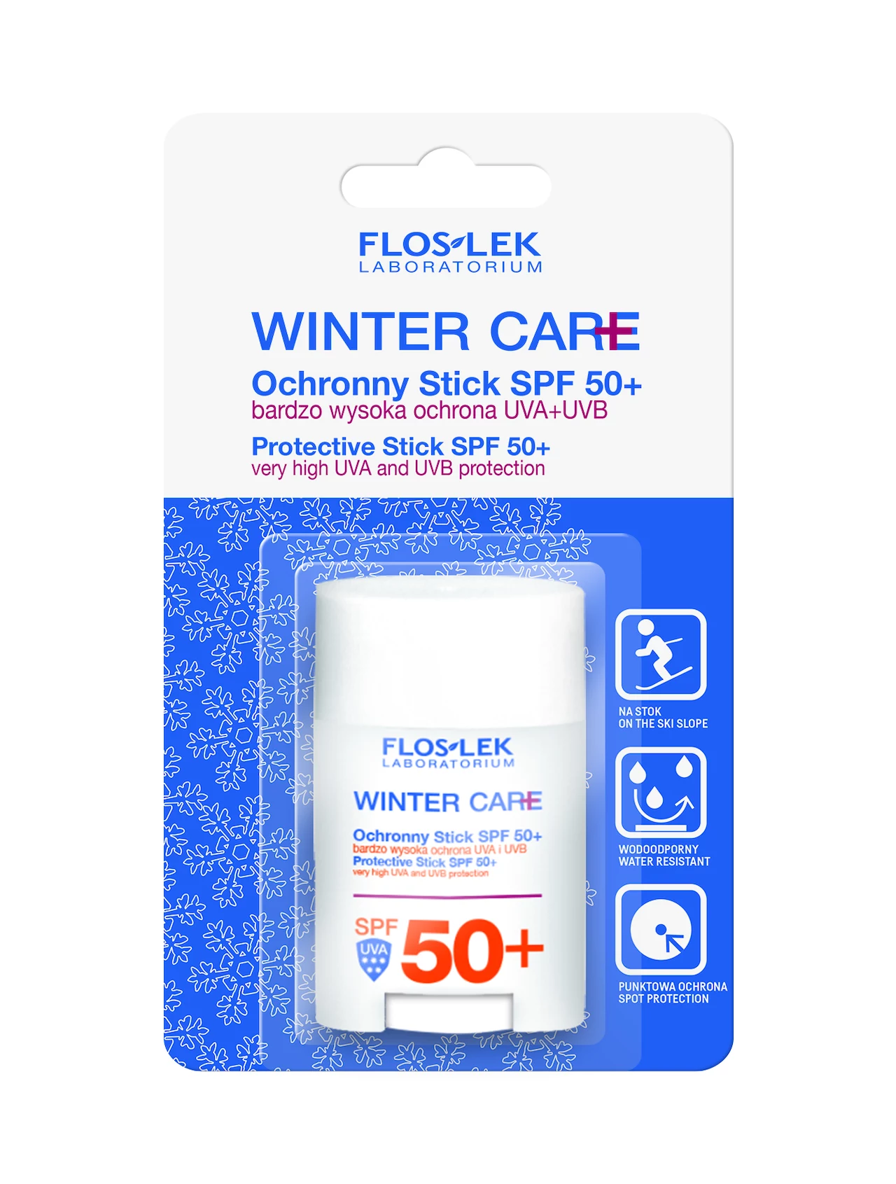 Ochronny Stick SPF 50+ marki FLOSLEK Laboratorium