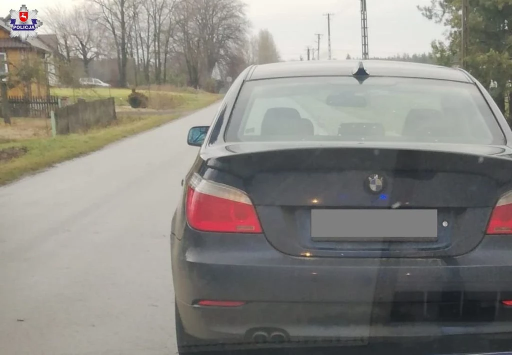 Młody kierowca BMW stracił prawo jazdy