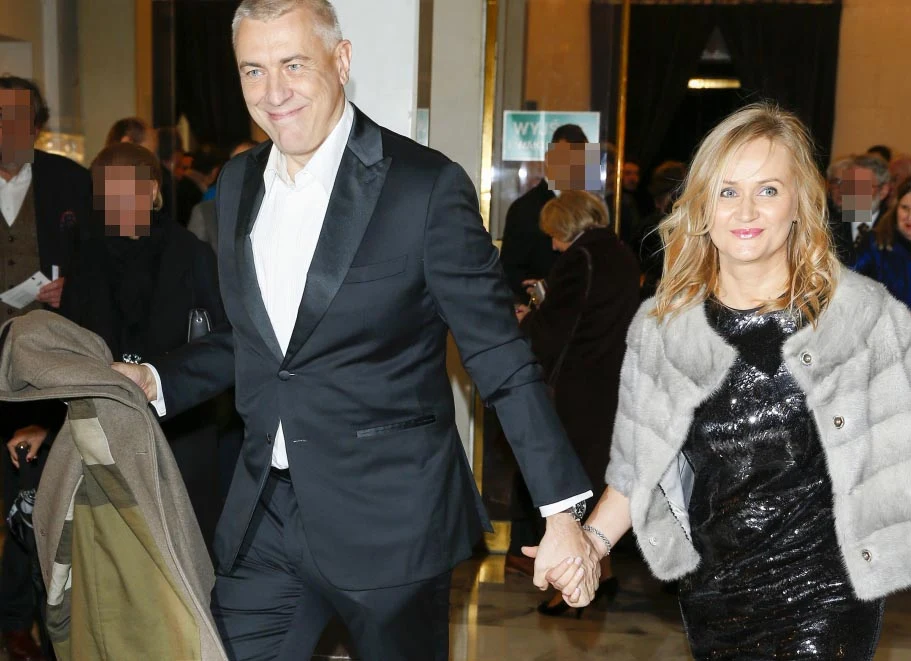 Roman Giertych z żoną na premierze spektaklu "Halka" Roman Giertych z żoną na premierze spektaklu "Halka"