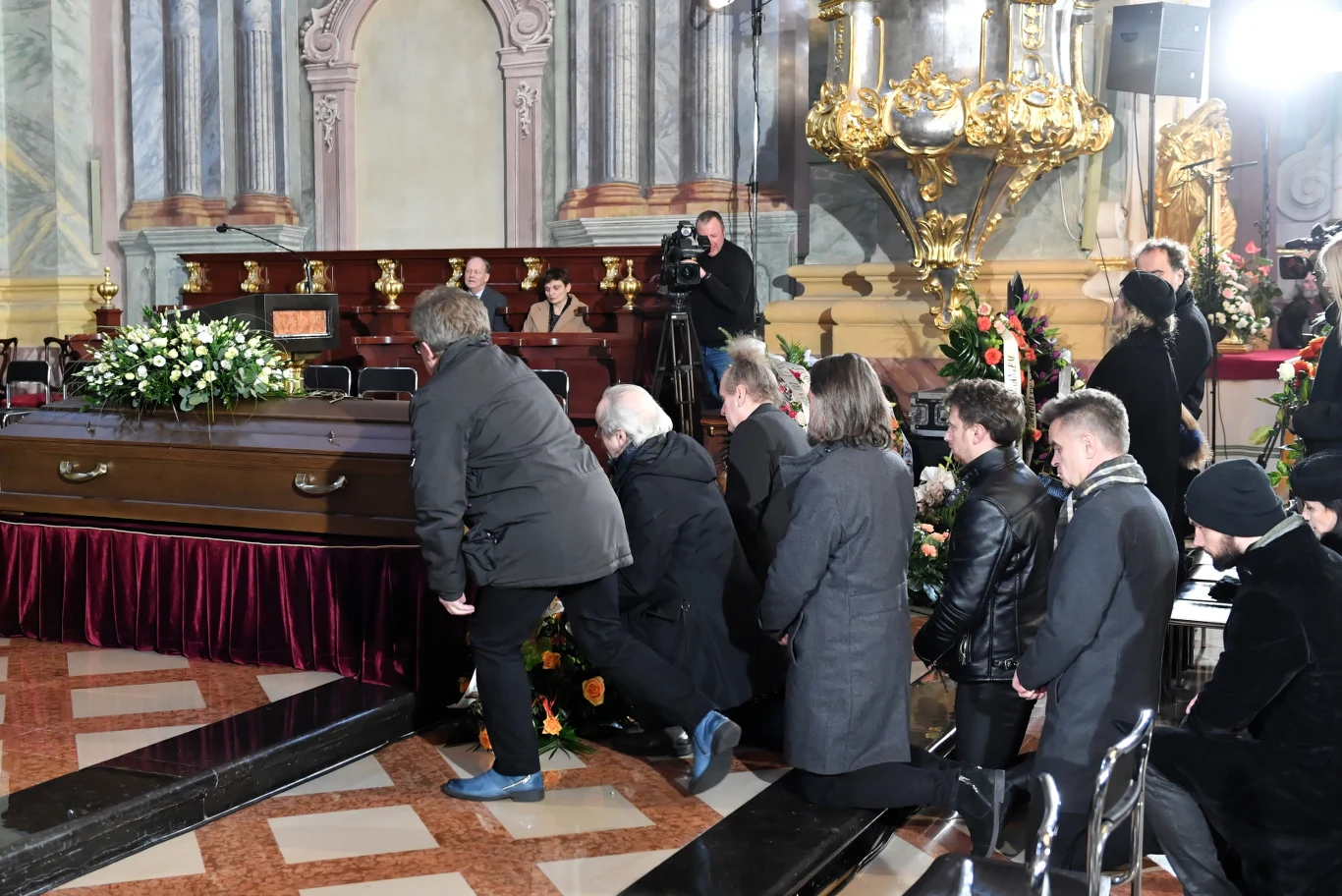 Muzyka przyszli żegnać najbliżsi i fani Budki Suflera