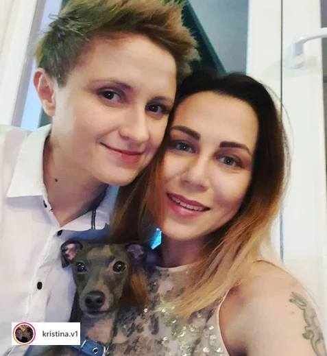 Krystyna z partnerką (fot. screen z Instagrama) Krystyna z partnerką (fot. screen z Instagrama)