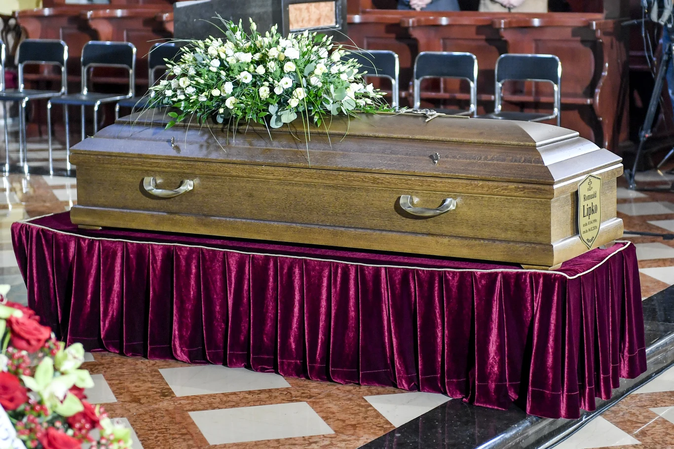 Pogrzeb Romualda Lipki