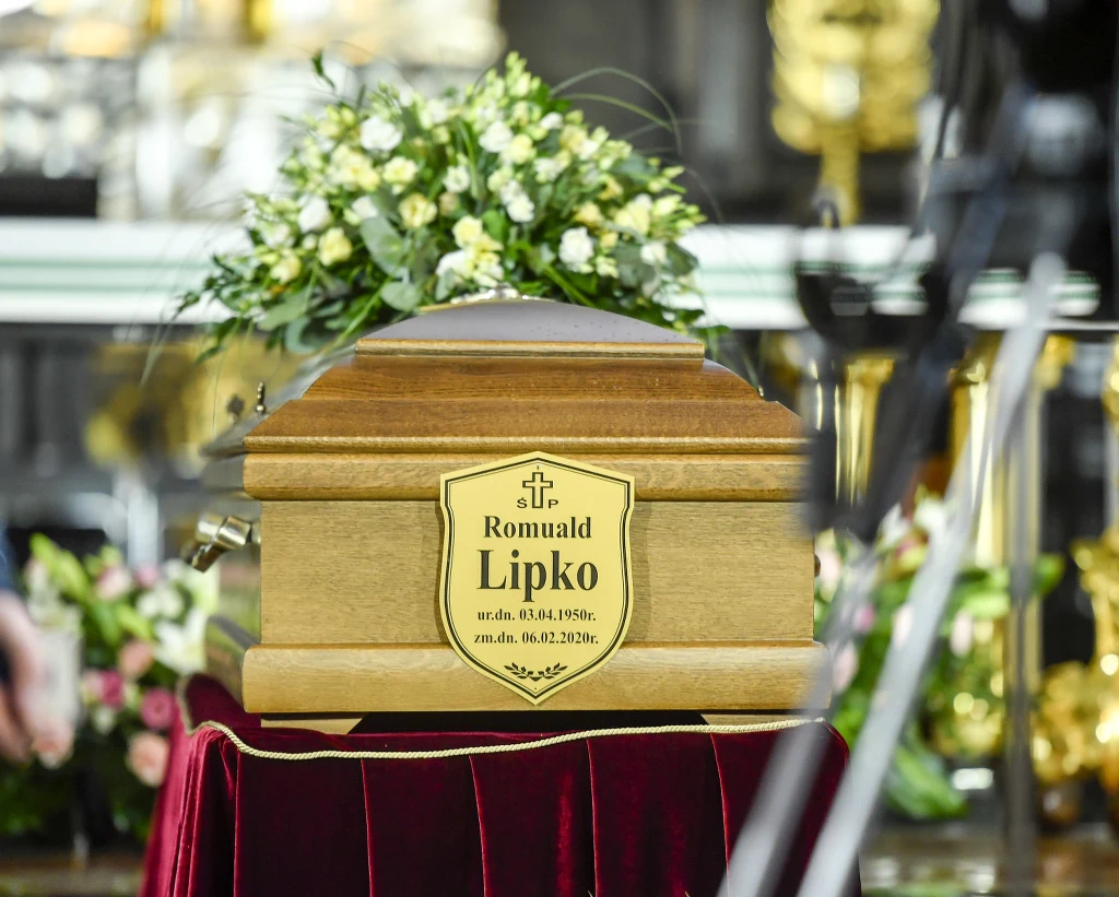 Pogrzeb Romualda Lipki Pogrzeb Romualda Lipki